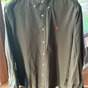 Ralph Lauren Green Casual Button Down Shirt